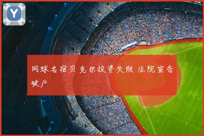 网球名宿贝克尔投资失败 法院宣告破产